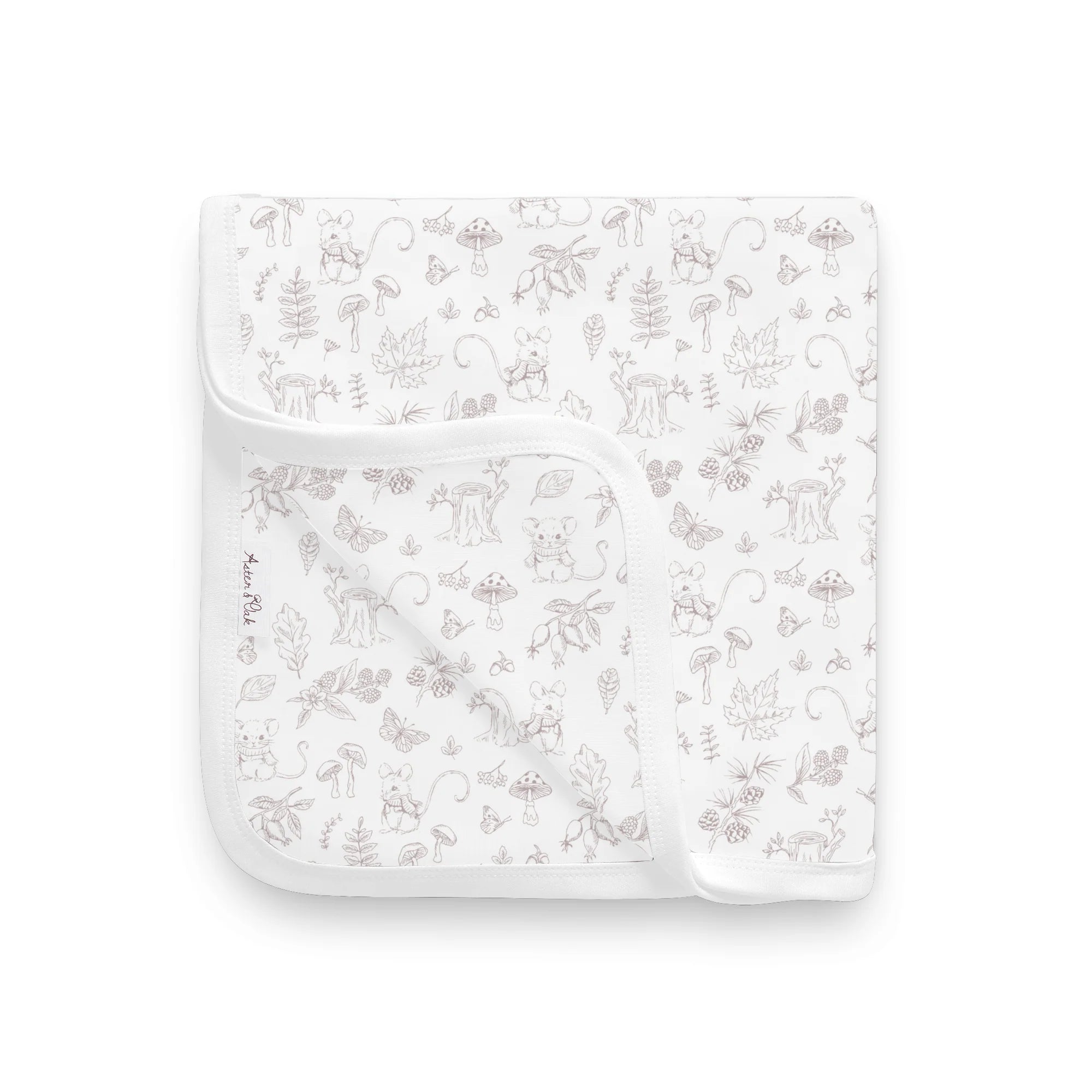 Aster & Oak Woodland Mouse Baby Wrap