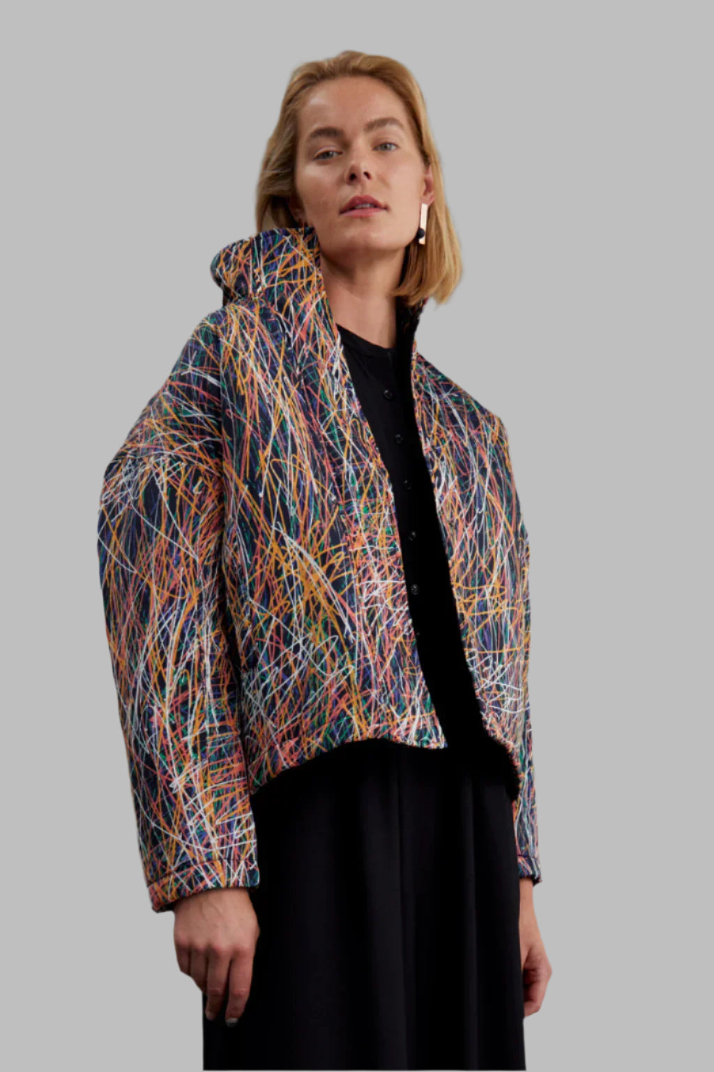 Elk Kudde Puffer Jacket | Maila Print
