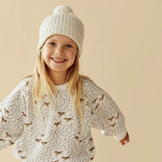Wilson & Frenchy Trixie Horse Organic Terry Sweat