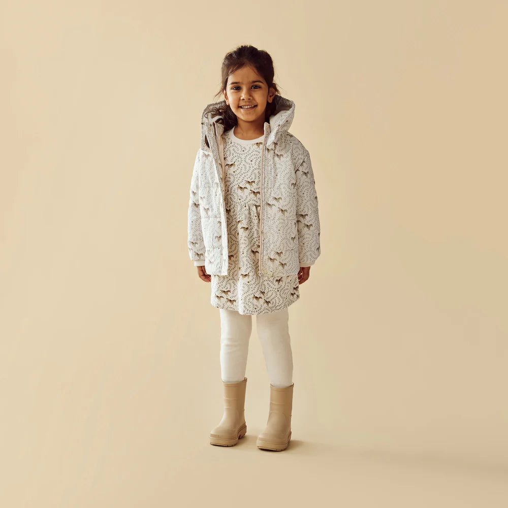 Wilson & Frenchy Trixie Horse Organic Terry Sweat Dress