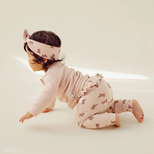 Aster & Oak Butterfly Rib Leggings