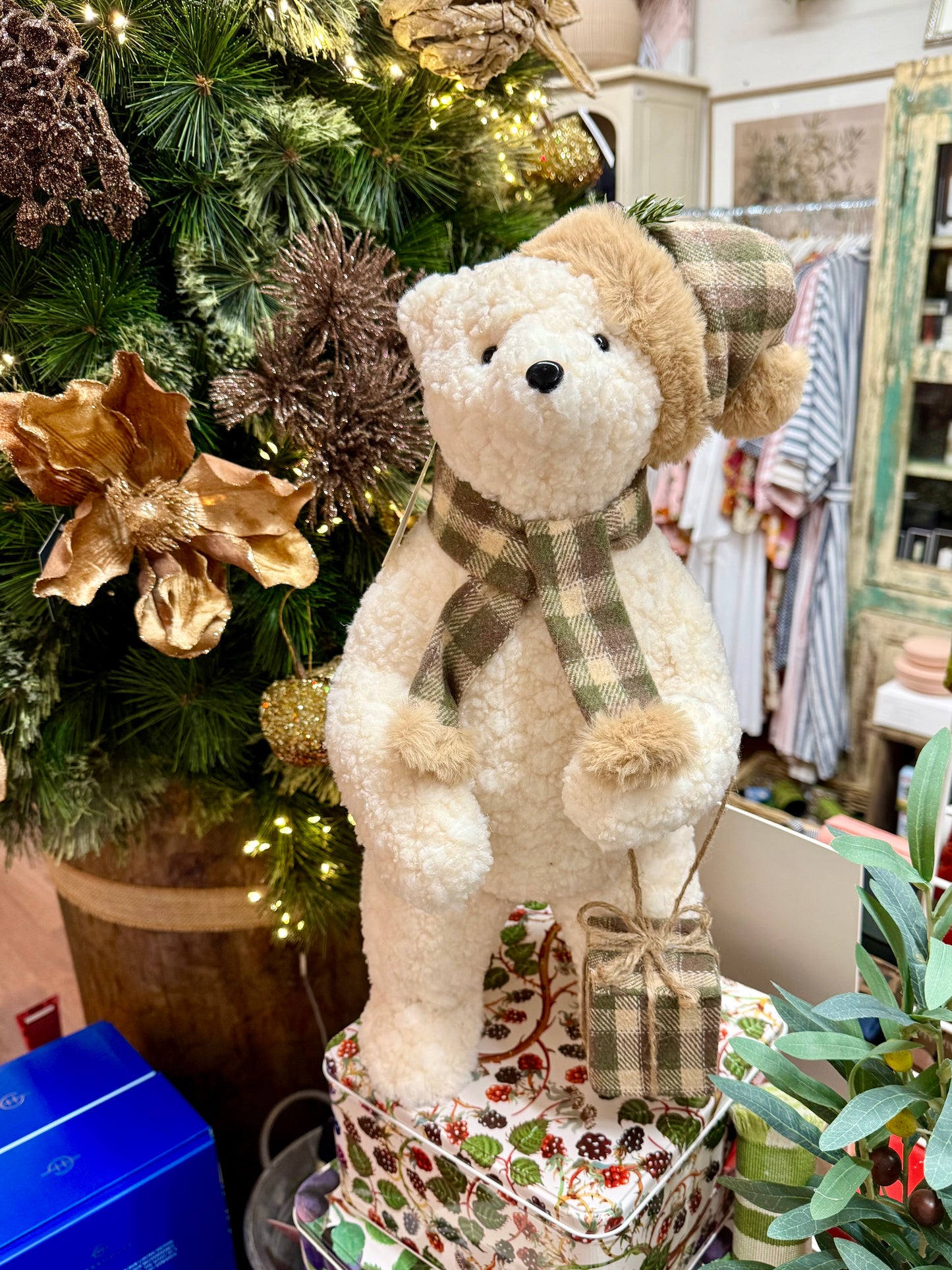 Christmas Polar Bear