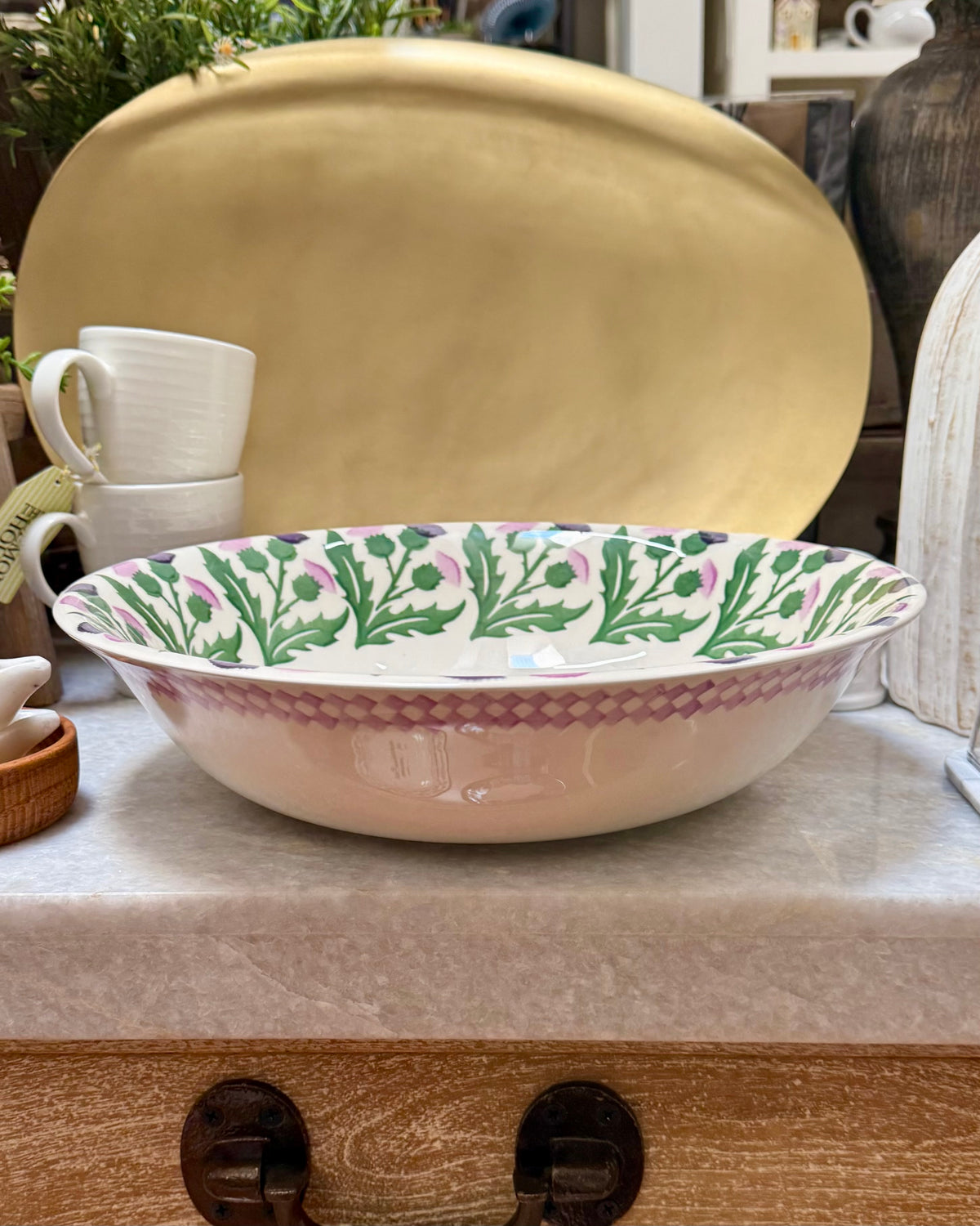 Emma Bridgewater Thistle Dish