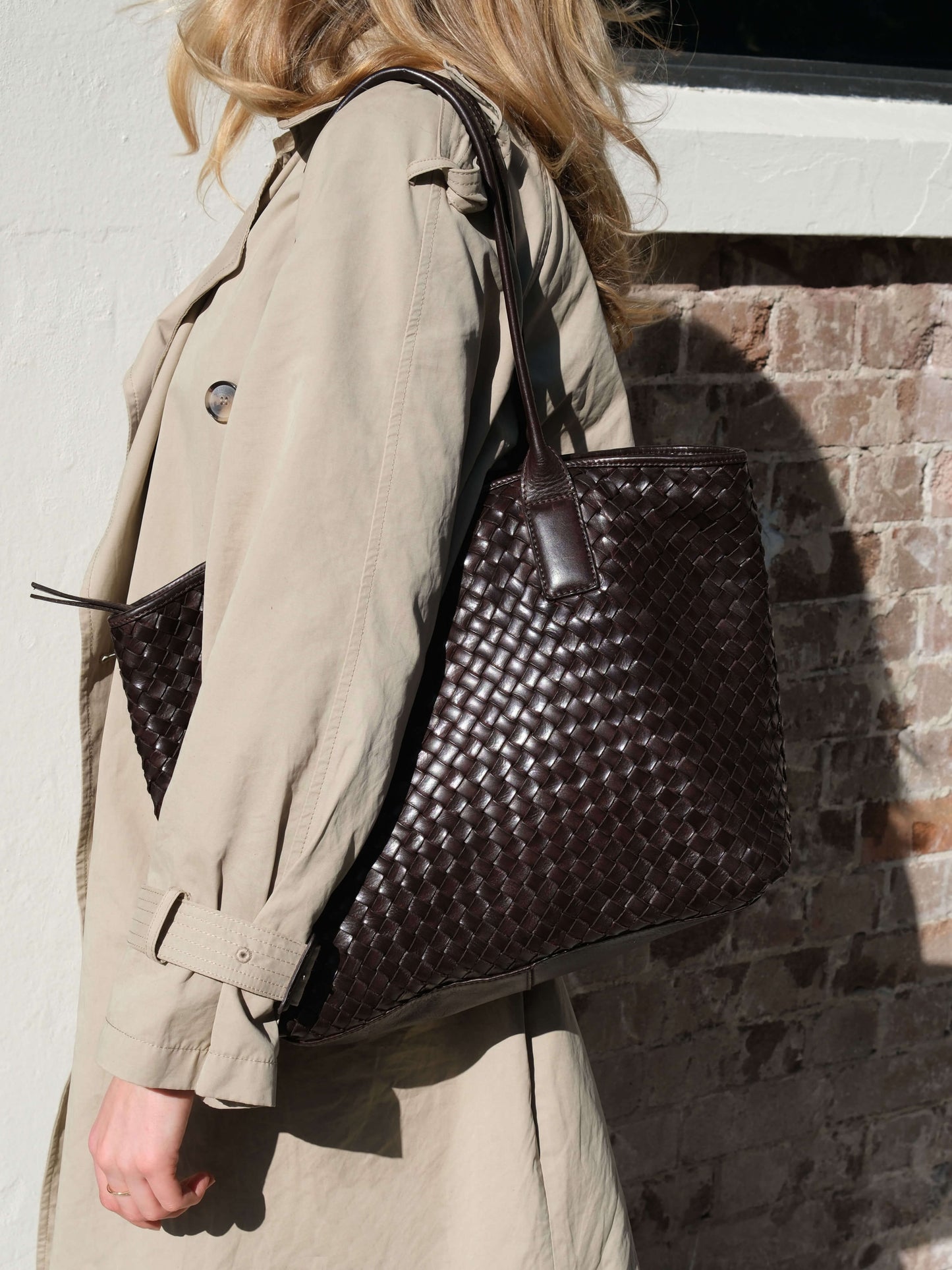 Juju & Co. Basque Tote - Chocolate