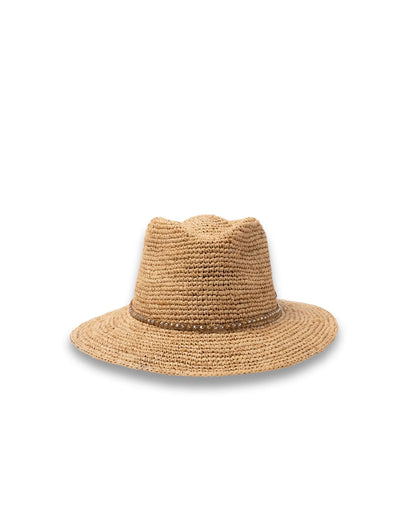 Magdalena Raffia Fedora