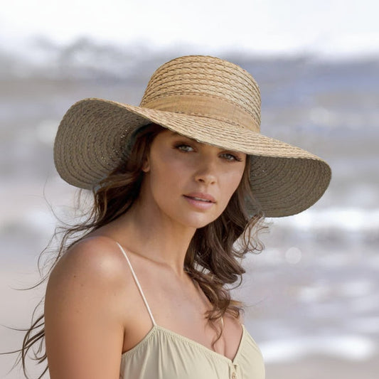 Hayman Raffia Capeline - Natural