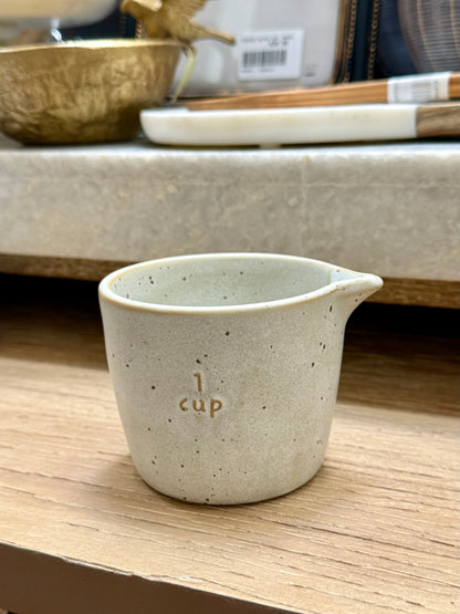 Ceramic Measuring Cups - Set of 4