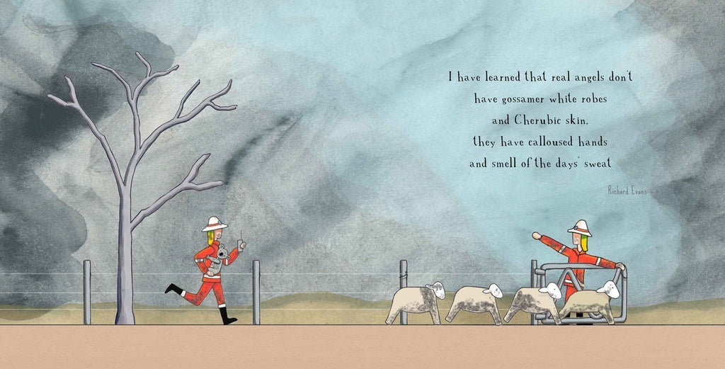 Red Tractor Be Glad of Life - Hard Cover Quote Book