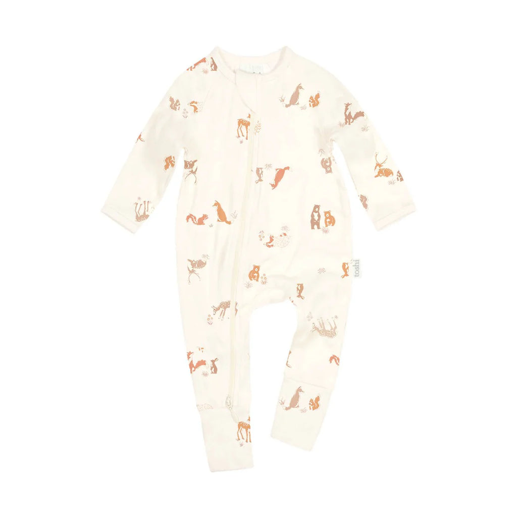 Toshi Enchanted Forest Onesie Long Sleeve