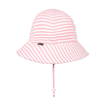 Bedhead Kids Ponytail Bucket Sun Hat - Pink Stripe
