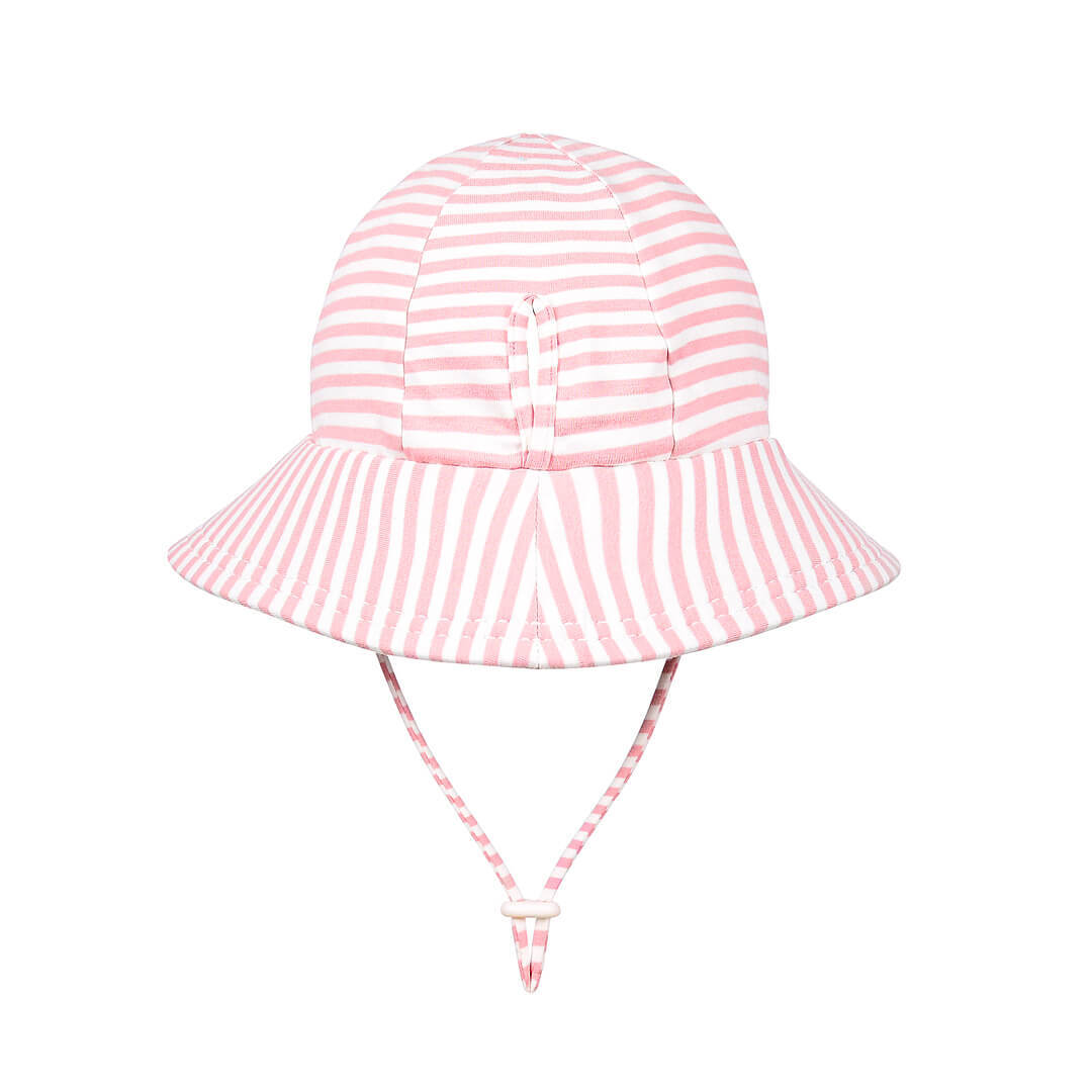 Bedhead Kids Ponytail Bucket Sun Hat - Pink Stripe