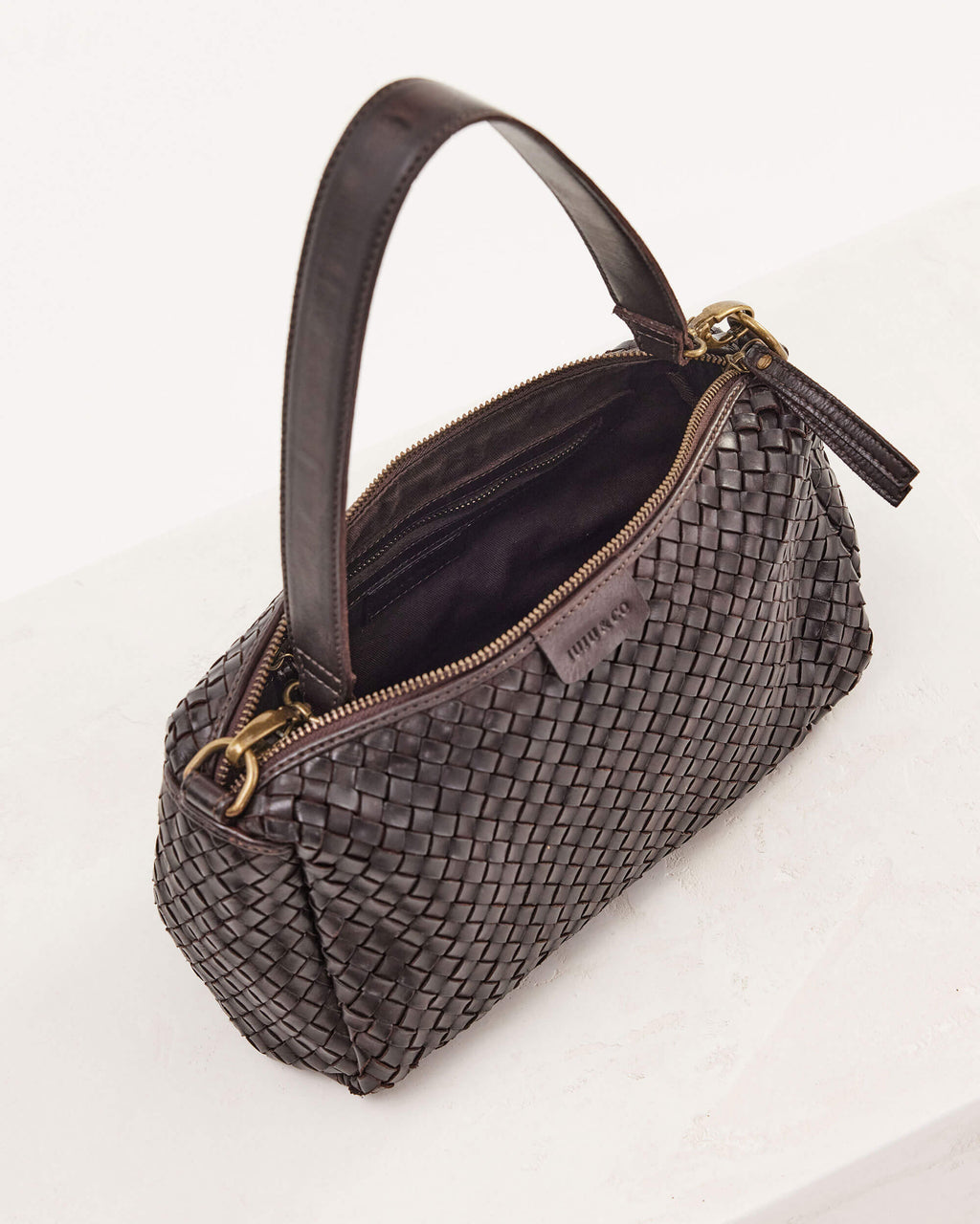 Juju & Co. Basque Midi Bag - Chocolate