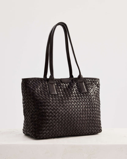 Juju & Co. Basque Tote - Chocolate