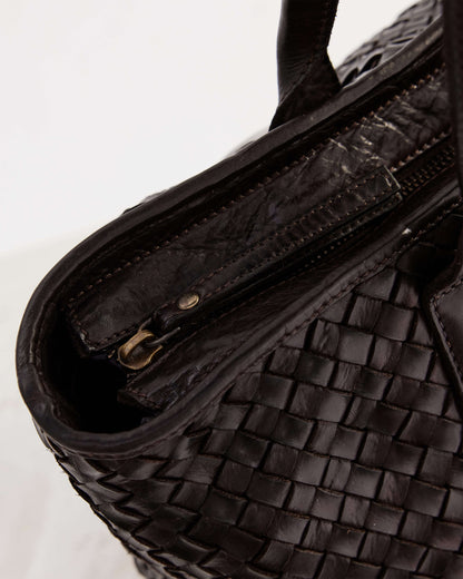 Juju & Co. Basque Tote - Chocolate