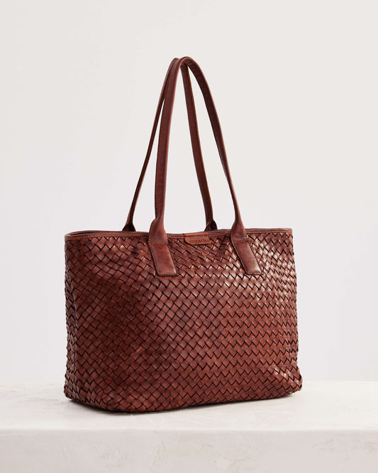 Juju & Co. Basque Tote - Amber