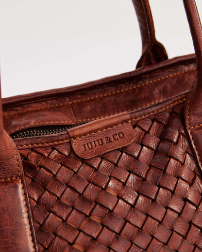 Juju & Co. Basque Tote - Amber