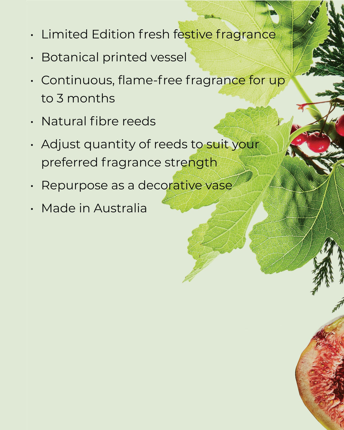White Fig & Cedar 250mL Fragrance Diffuser - Christmas 2026, image 3