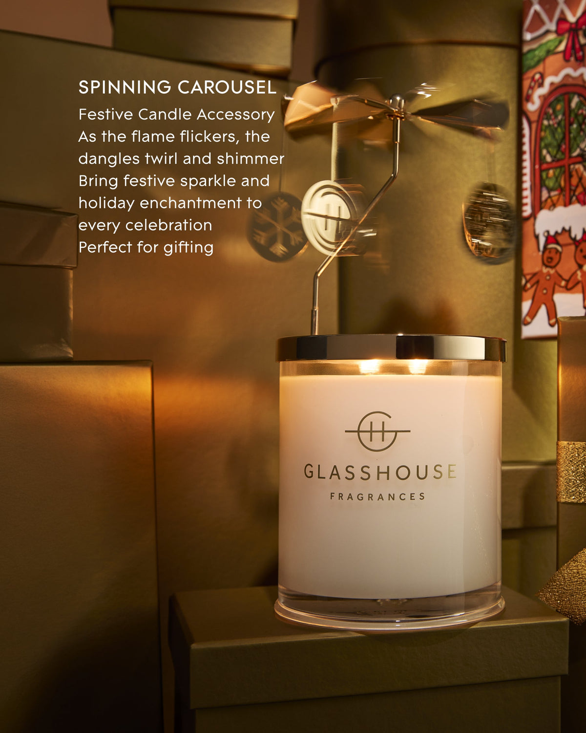 Christmas Spinning Carousel Accessory - 2026 Christmas collection, image 2