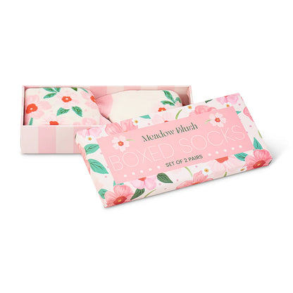 Boxed Socks 2 Pack - Meadow Blush