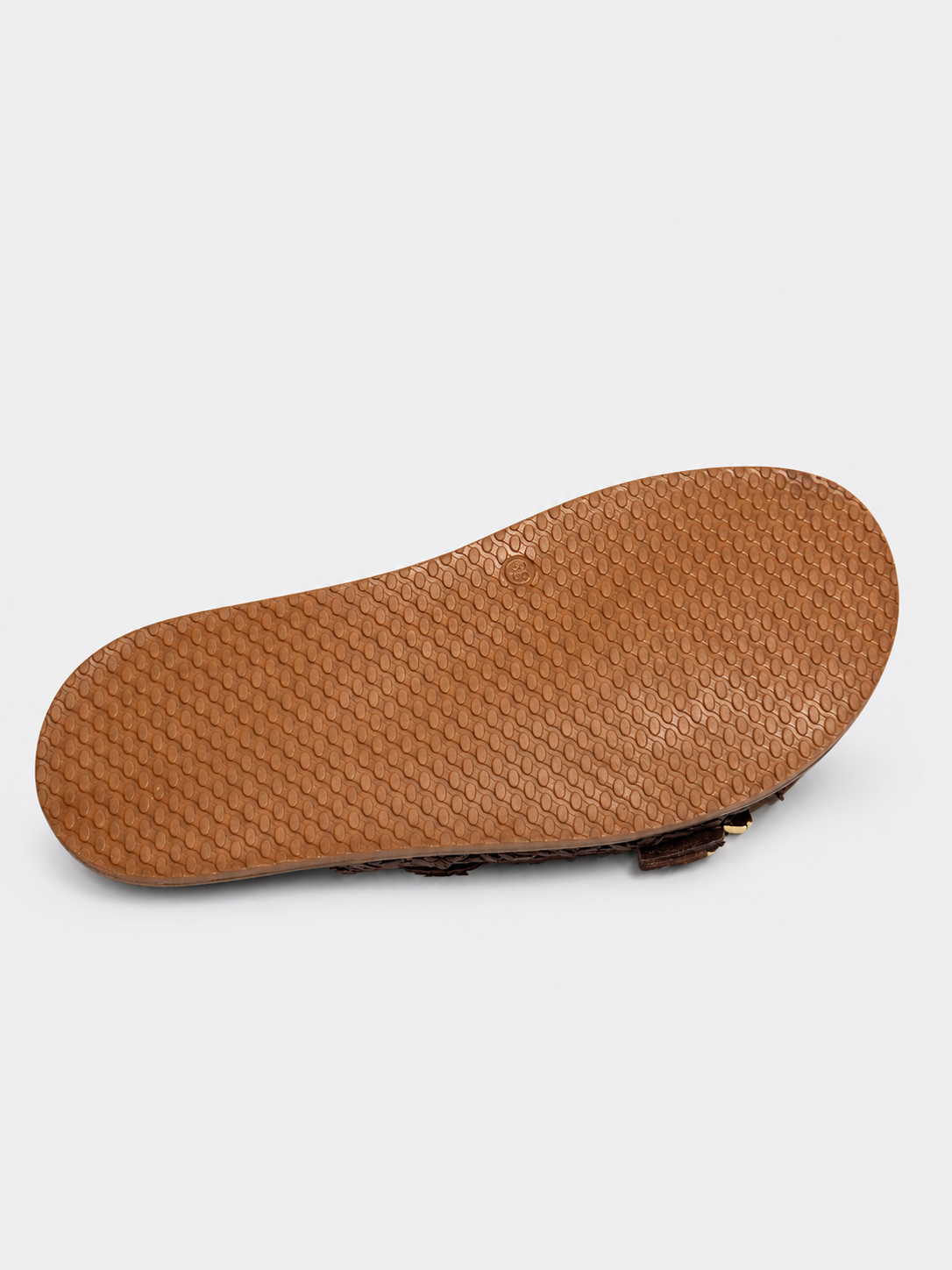 Luna Sole Ease Slide – Chocolate Raffia
