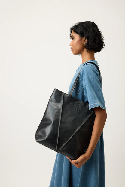 Nancybird Tri Tote - Charcoal