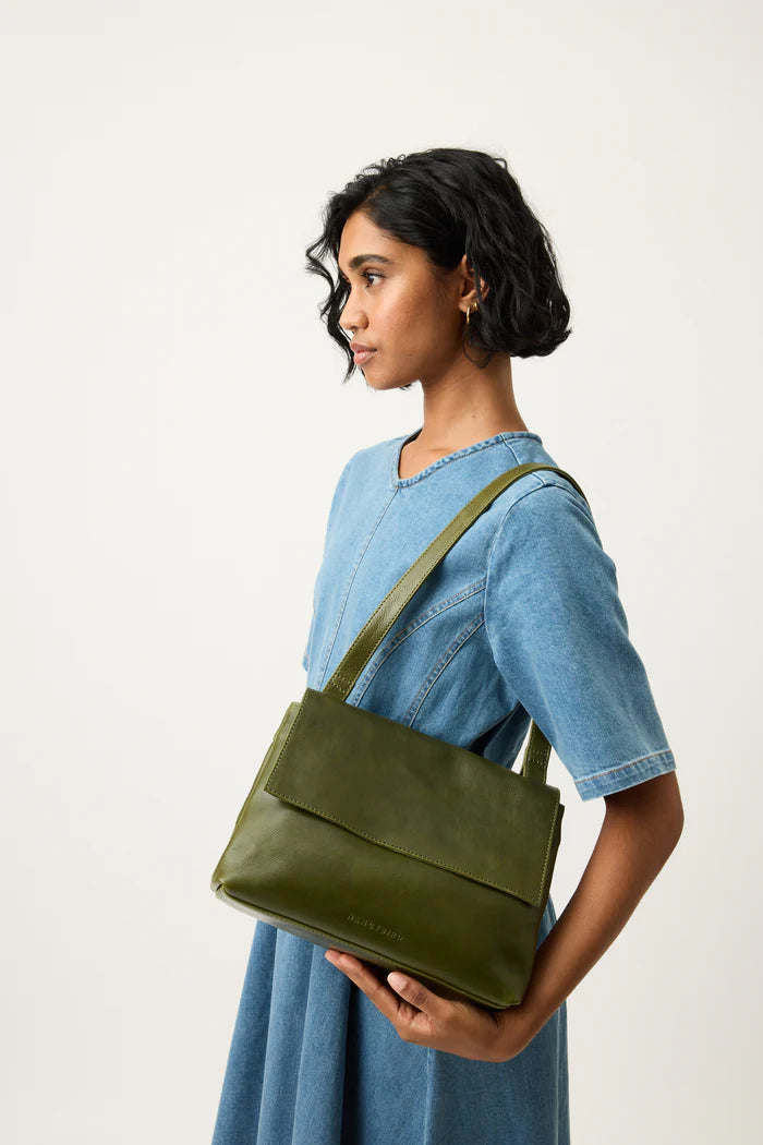 Nancybird Line Shoulder Bag - Khaki