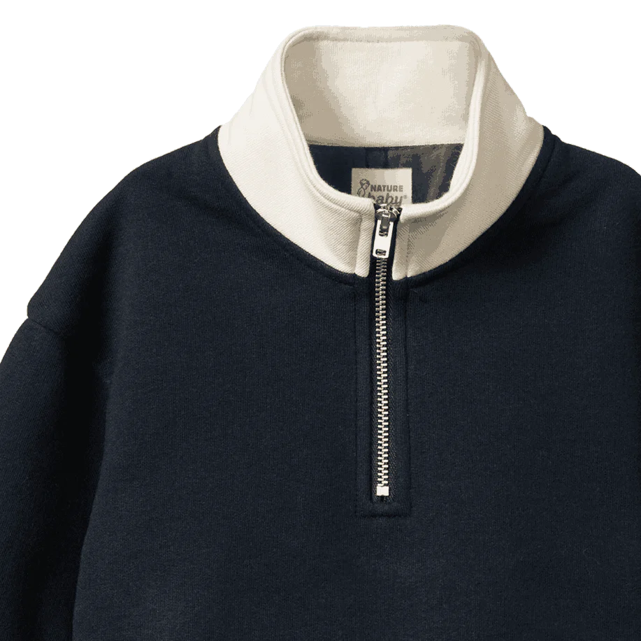 Nature Baby Camper Sweater - Navy
