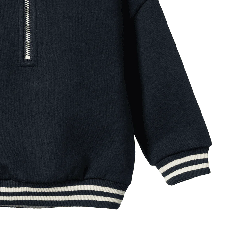 Nature Baby Camper Sweater - Navy