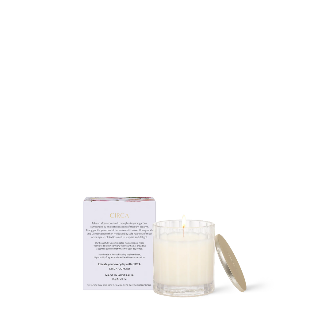 Circa Honeysuckle & Frangipani Soy Candle | 60g