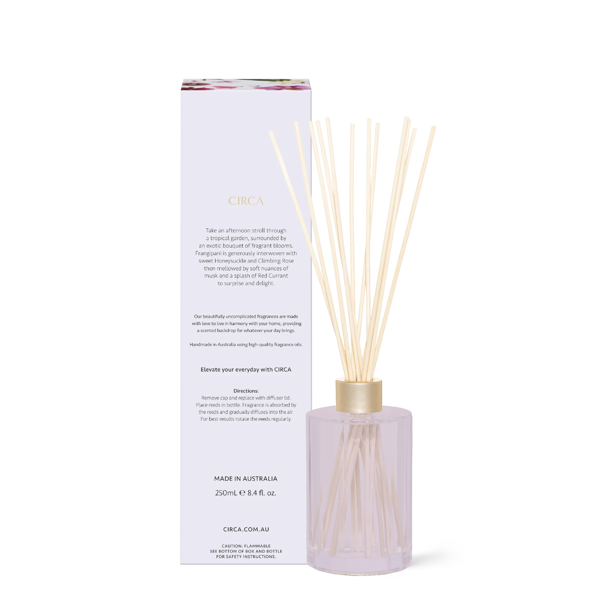 Circa Honeysuckle & Frangipani Fragrance Diffuser | 250mL