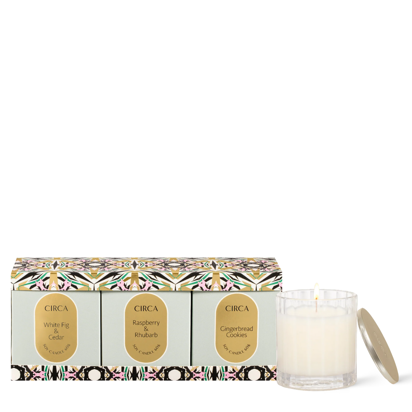 Mini Candle Trio 3x60g Soy Candles