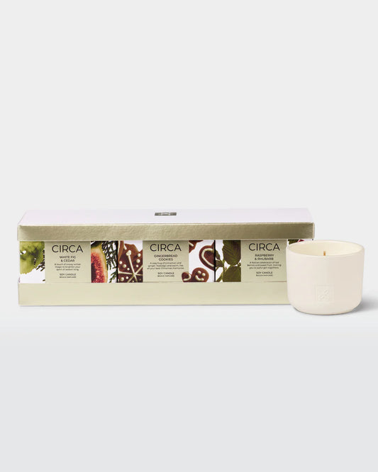 CIRCA - Christmas Trio Candles 70g x 3