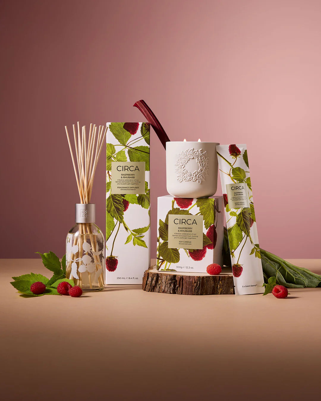CIRCA - Raspberry & Rhubarb Fragrance Diffuser 250ml