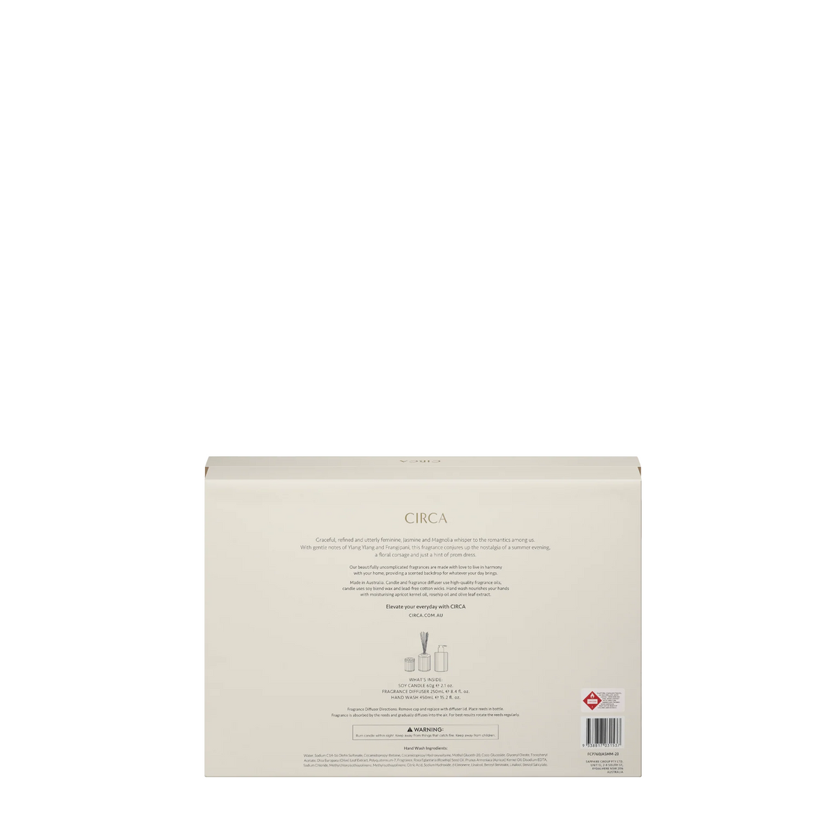 Circa Home Jasmine & Magnolia Fragrance Gift Set