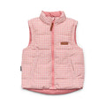Crywolf Reversible Eco-Vest - Rose Gingham