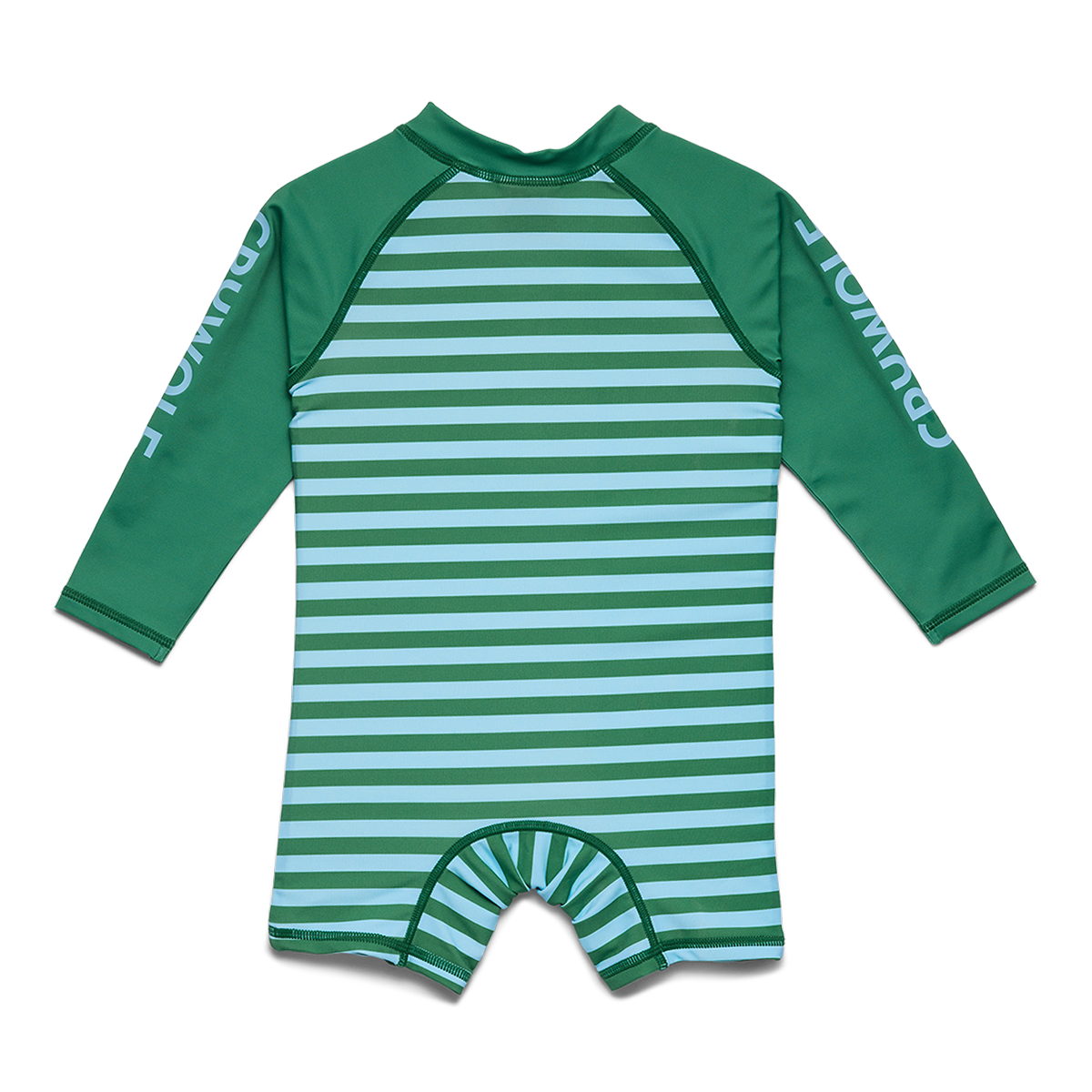 Crywolf Baby Rash Suit Deck Stripe - back