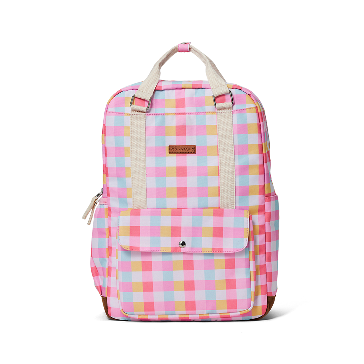 Crywolf Knapsack Pop Gingham - front