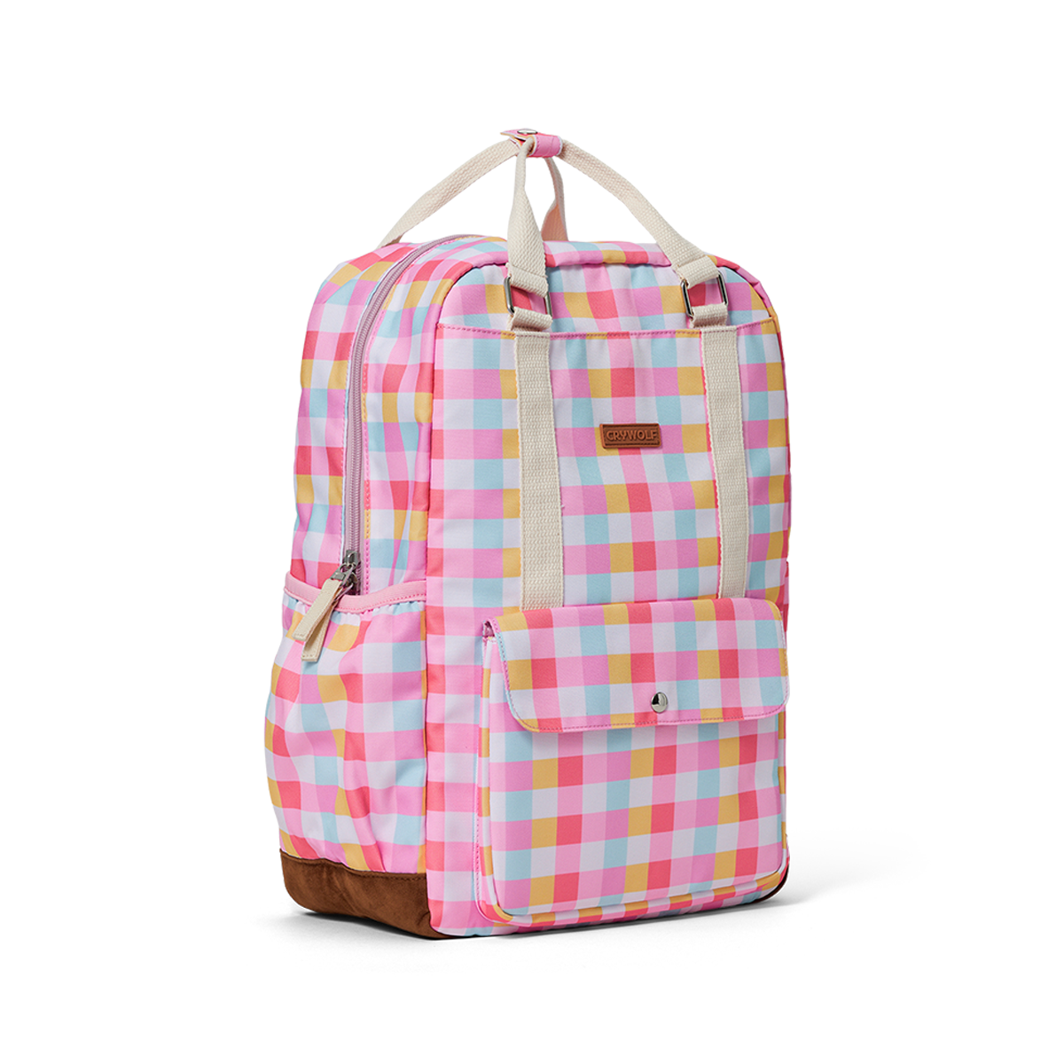 Crywolf Knapsack Pop Gingham - side