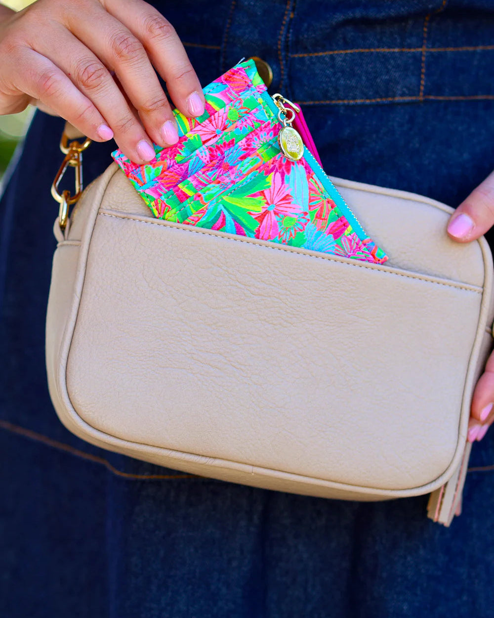 Liv & Milly Card Wallet - Vibrant Summer
