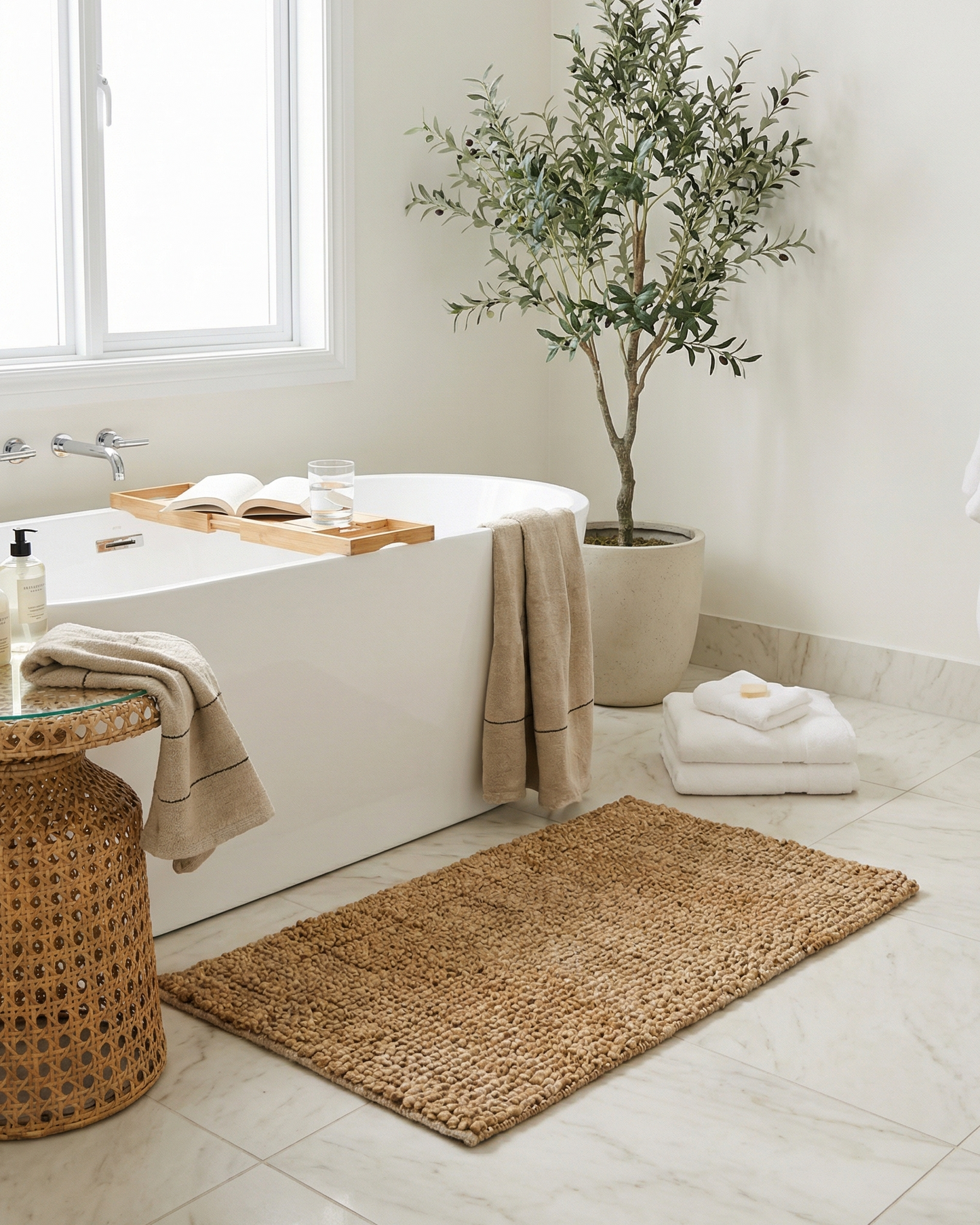 Casita Handwoven Mat - Natural