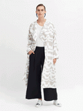 Elk Cass Linen Jacket | Flax & White