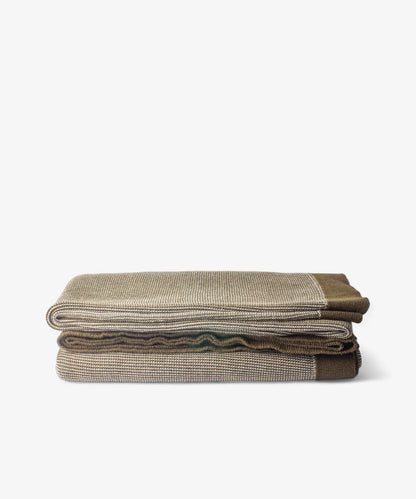 Chester Cotton Throw - Olive