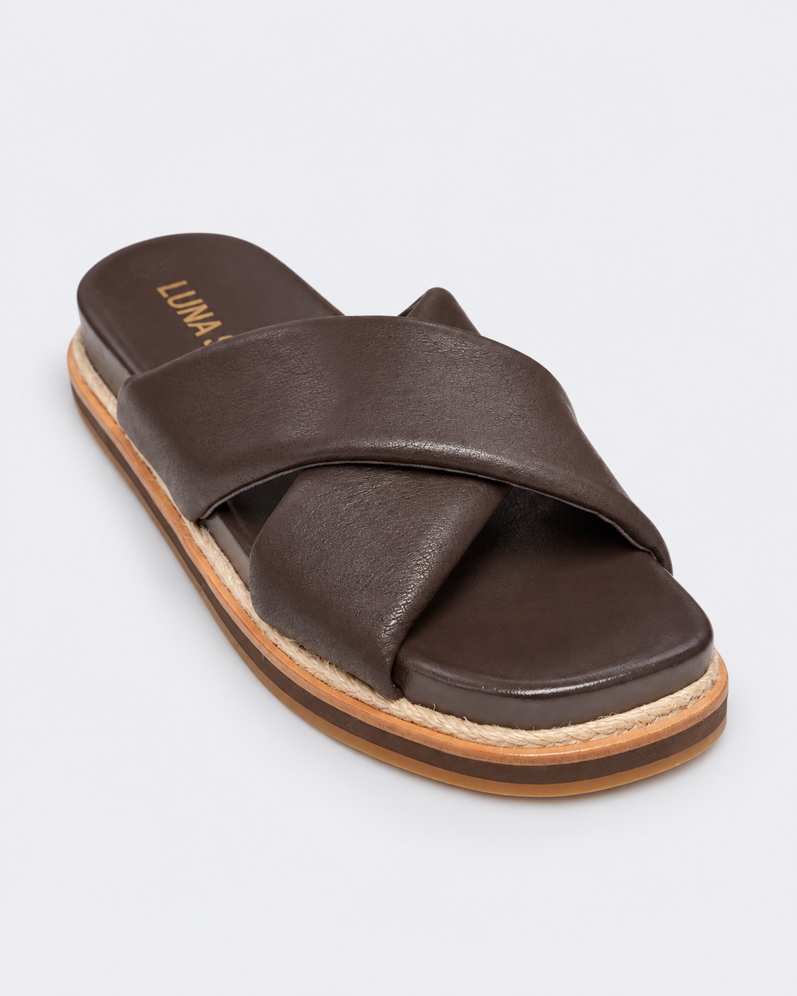 Luna Sole Theea Slide - Chocolate