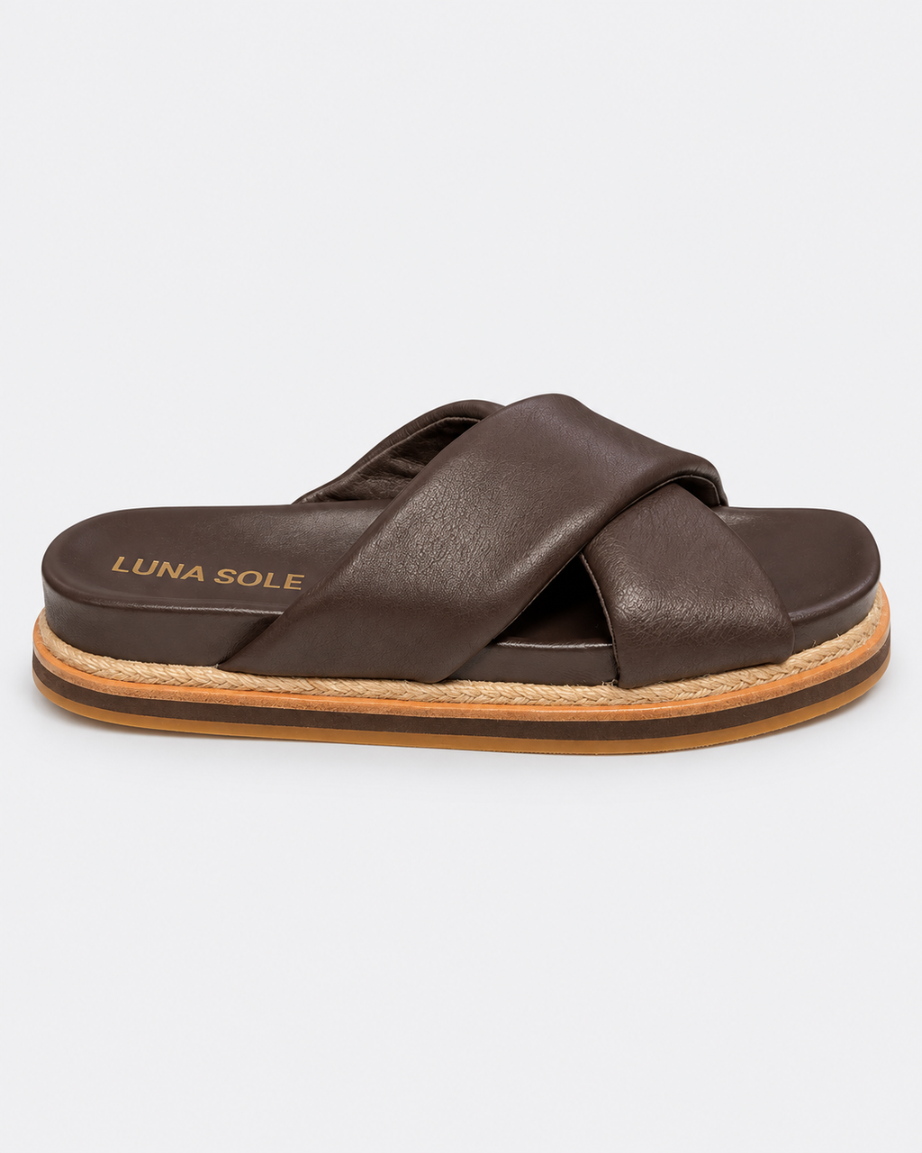 Luna Sole Theea Slide - Chocolate