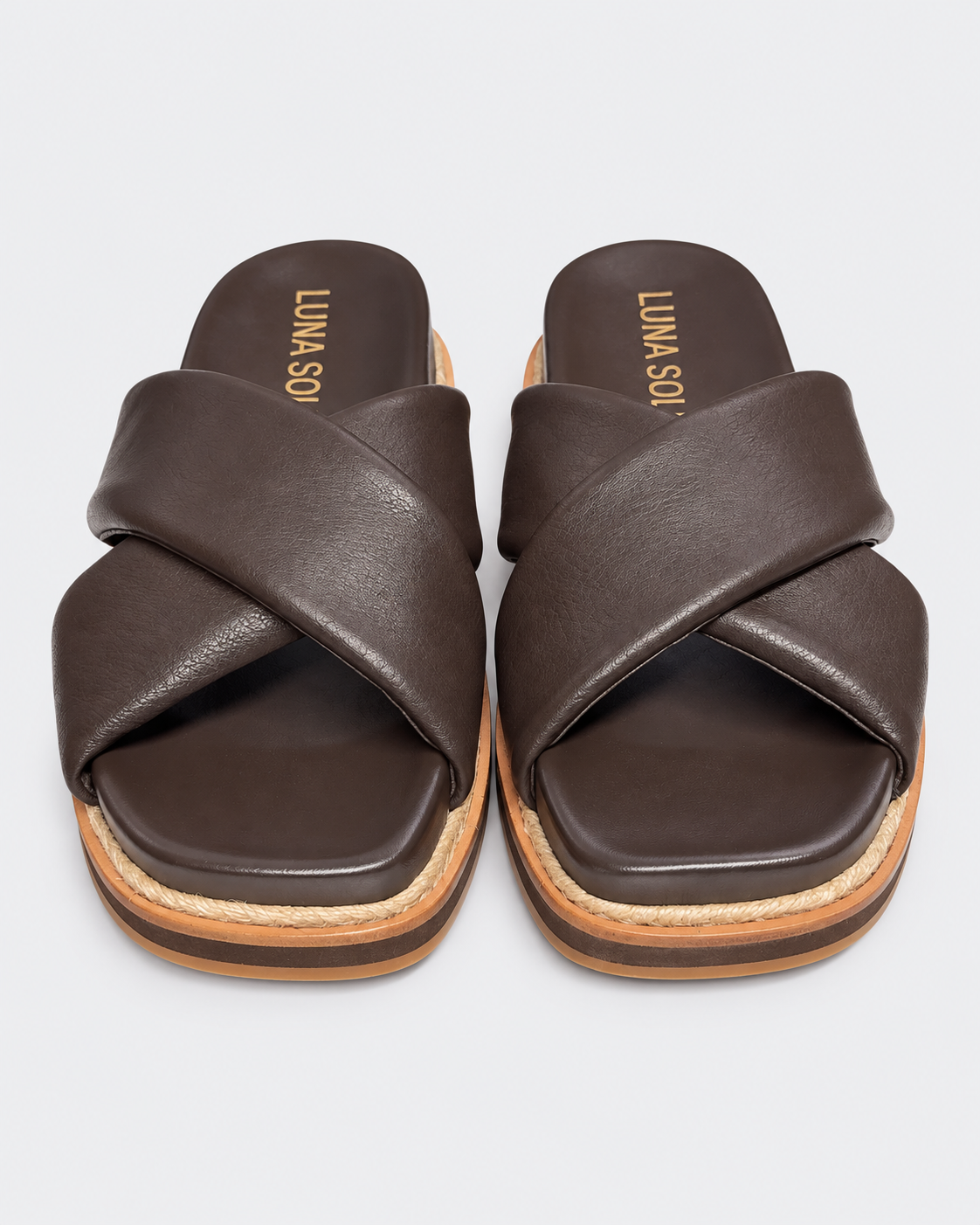 Luna Sole Theea Slide - Chocolate