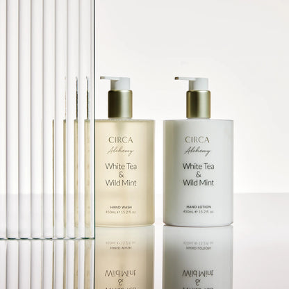 White Tea & Wild Mint Hand Care Duo Set 900mL
