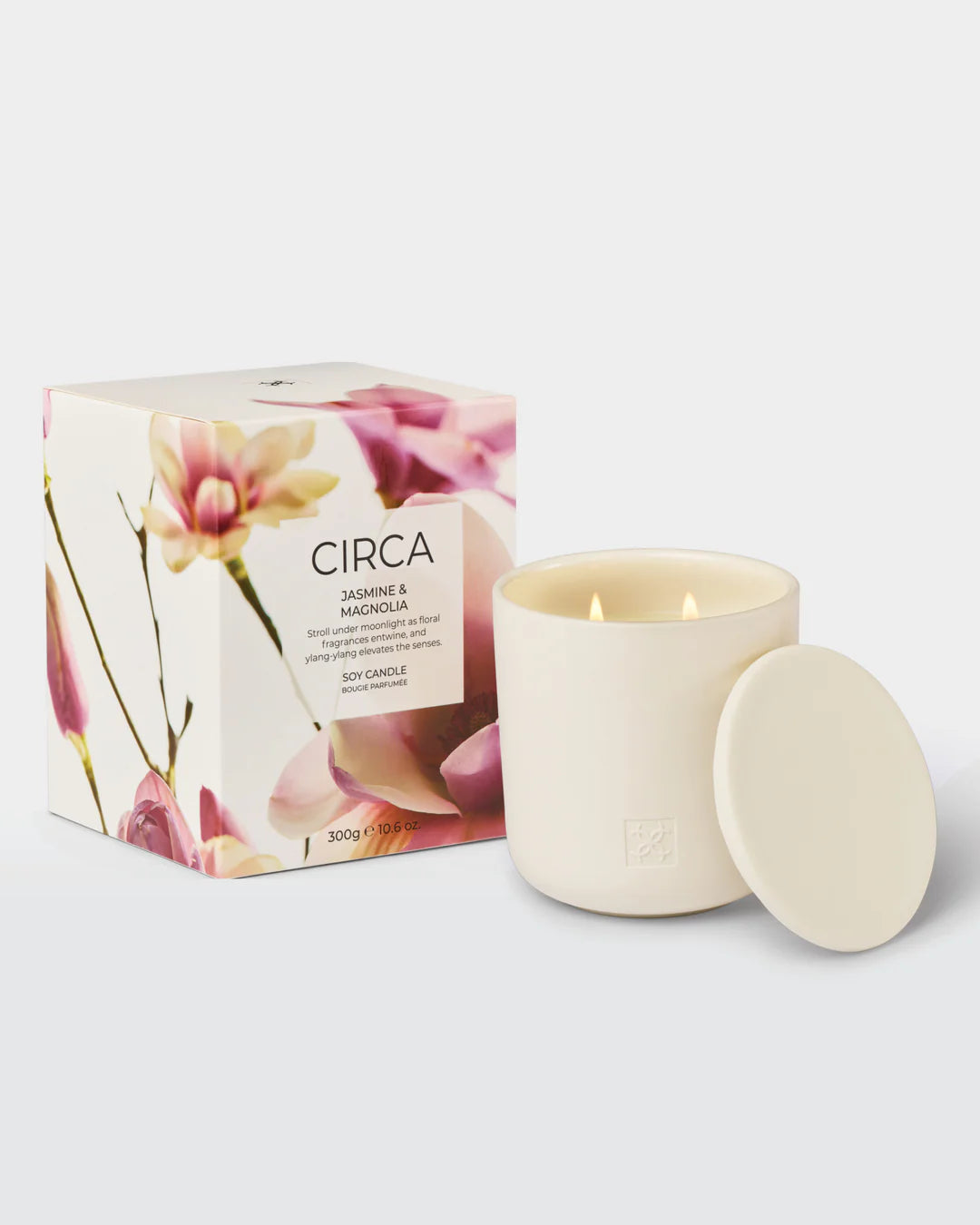 Circa Jasmine & Magnolia Soy Candle 300g