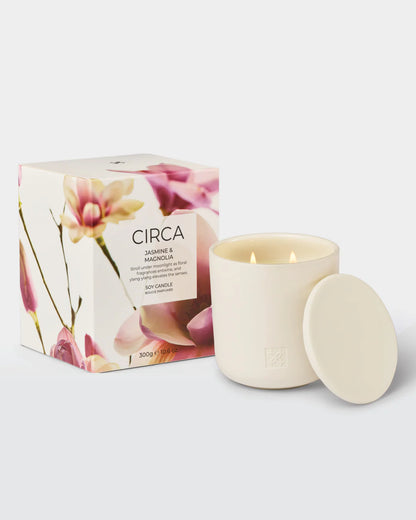 Circa Jasmine & Magnolia Soy Candle 300g