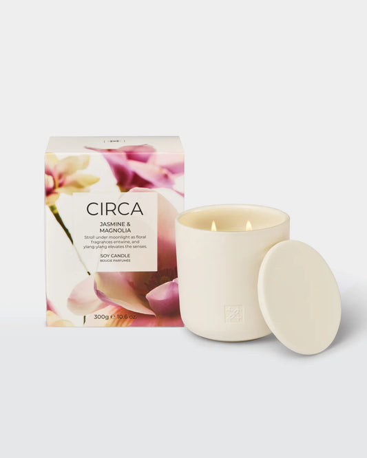 Circa Jasmine & Magnolia Soy Candle 300g