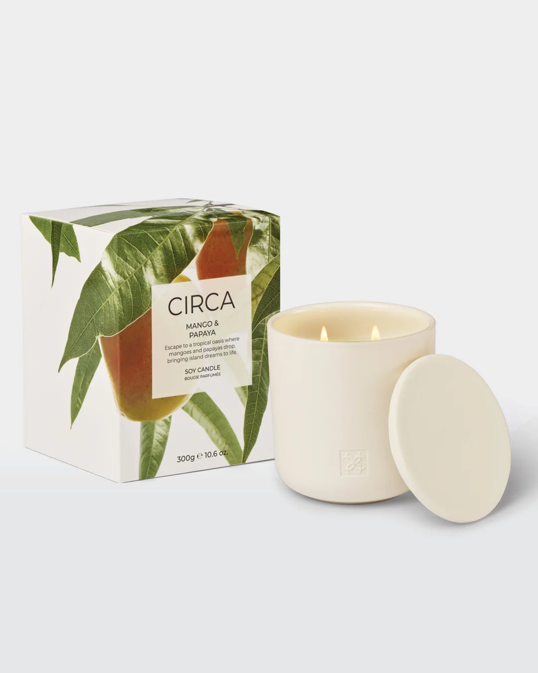 Circa Mango & Papaya Soy Candle 300g